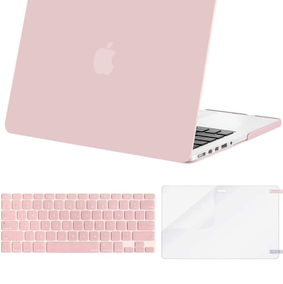 Macbook case in baby pink - Picture 1 of 5